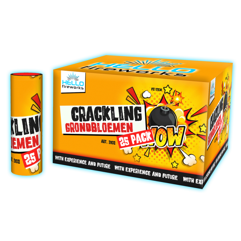 Grondbloem Crackling 25 st.