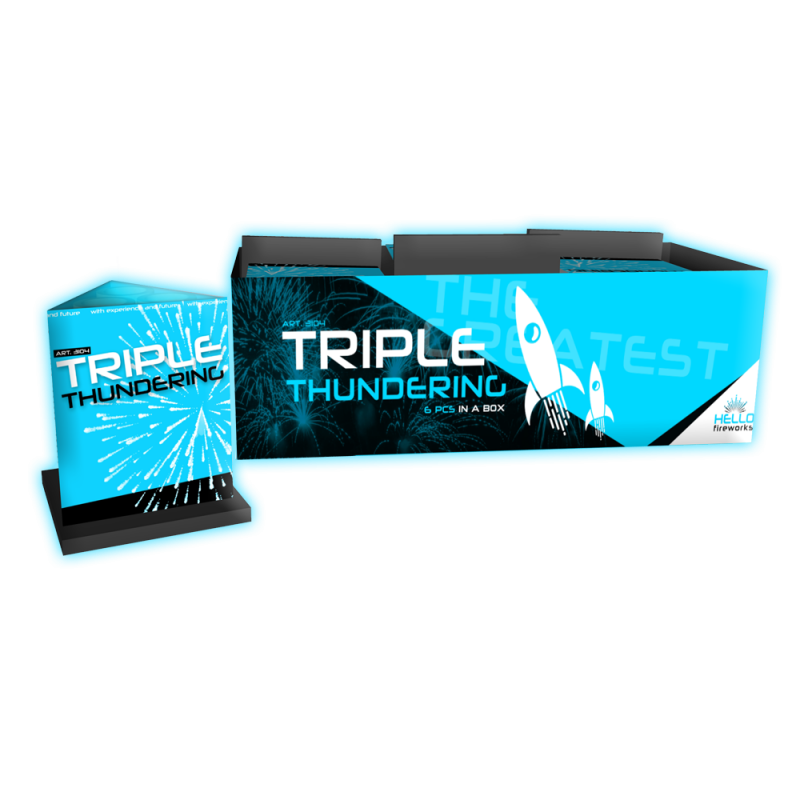 Triple thunderking 6 st.