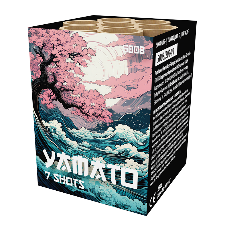 Yamato 7 shots cake