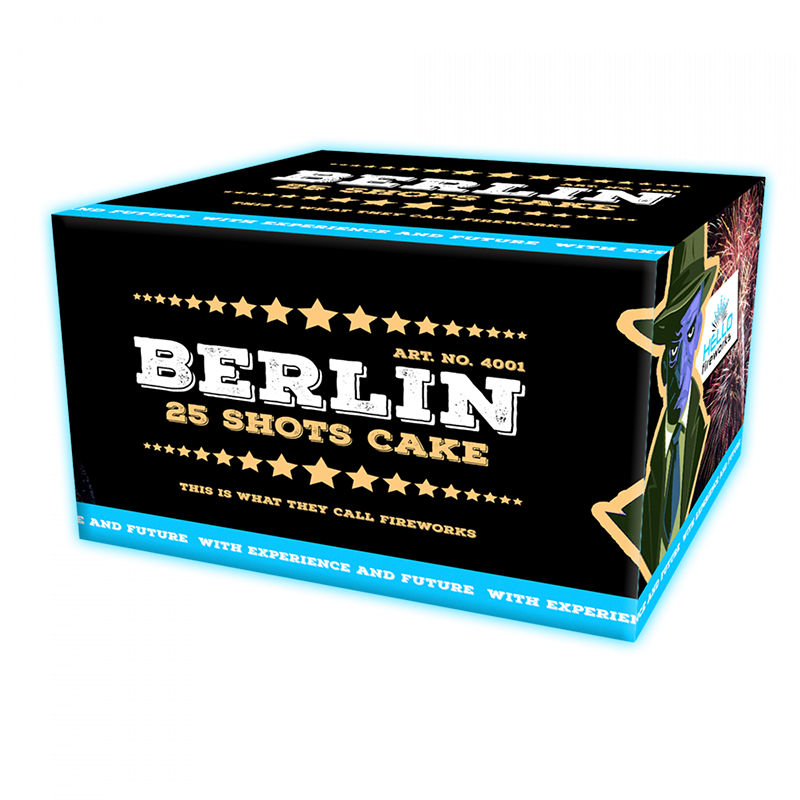 Berlin 25 shots cake